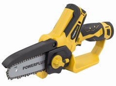 AKU jednoruční řetězová pila 12V LI-ION 100mm 1bat POWERPLUS POWXG1040
