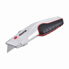 Pracovní nůž ze slitiny hliníku  plus  3 náhradní nože - HIGH QUALITY KREATOR KRTH00206