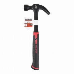 Tesařské kladivo 450g - Ocelová násada KREATOR KRTH90504
