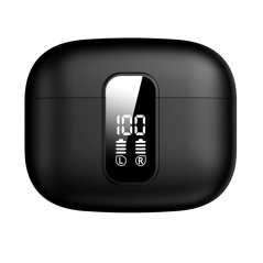 Sluchátka Bluetooth s potlačením hluku - černá GLOX MFair45B