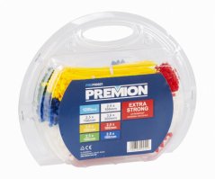 Sťahovacie pásky MULTI COLOR farebné 1200ks PREMION PREP00021
