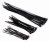 Sťahovacie pásky čierne 2,5x100mm, 100ks KREATOR KRT556007