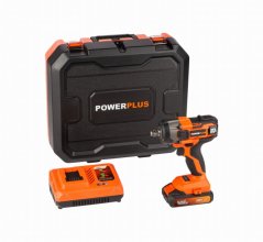 Aku rázový utahovák 1/2" 20V SET POWERPLUS POWDP20160