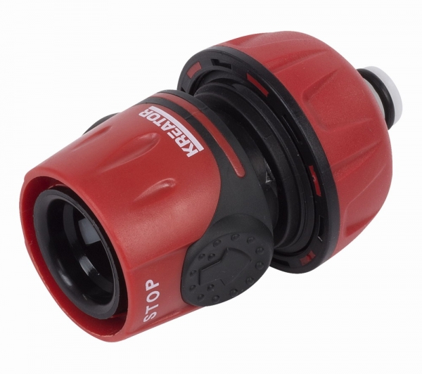 Rychlospojka na hadice 3/4" STOP ventil KREATOR KRTGR6004