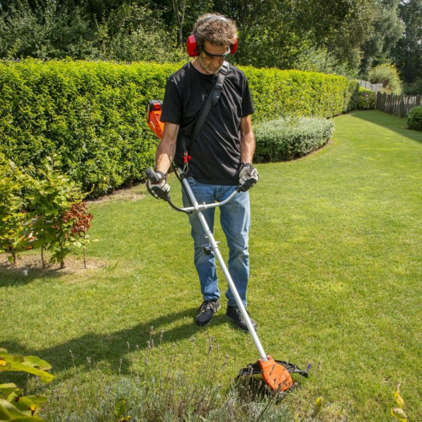 AKU křovinořez 40V LI-ION 255mm (bez baterie) POWERPLUS POWDPG75510