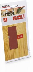 5x Brusný papír 93 x 187 G240 KREATOR KRT201509