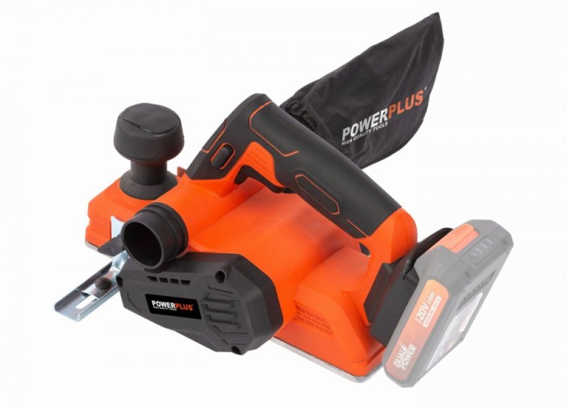 Aku hoblík 20V bezuhlíkový (bez AKU) POWERPLUS POWDP4050