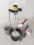 Míchací metla 140mm M18 dvojitá rotace KREATOR KRT050014
