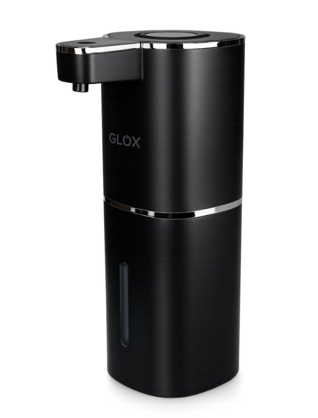 Bezdotykový dávkovač mýdla černý GLOX GM19B