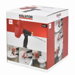 Pero protahovací na odpady bubnové 5m KREATOR KRTH50304