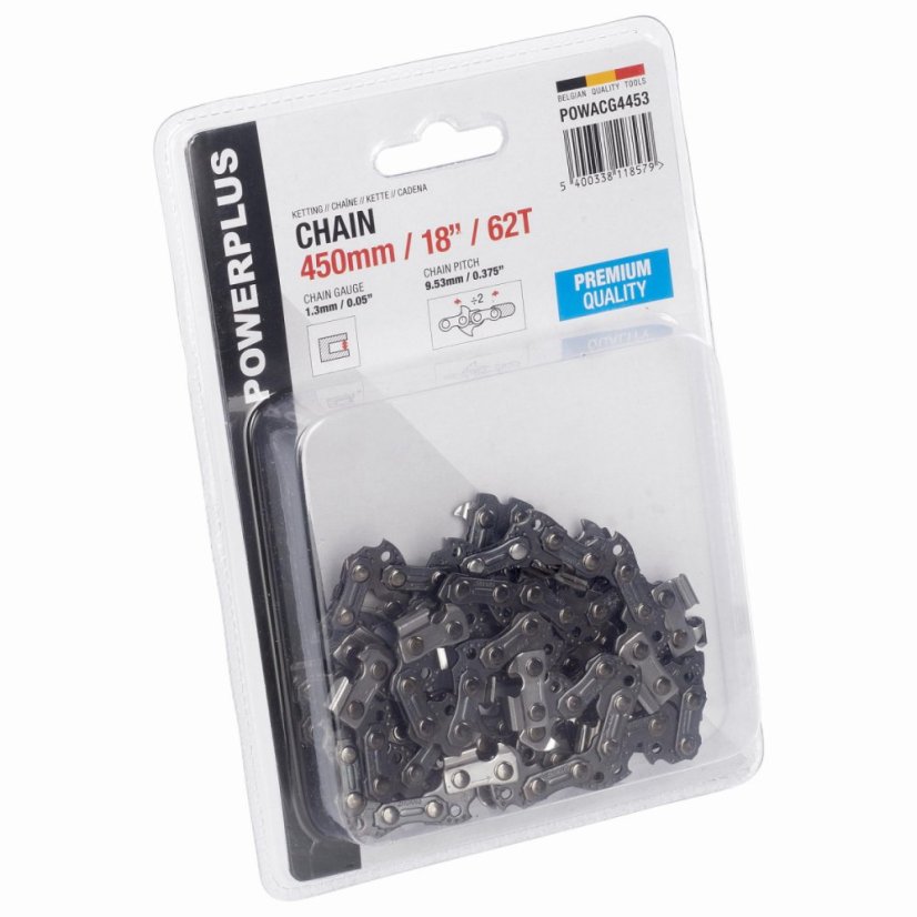 Pilový řetěz 18" (450mm) 62T - PREMIUM POWERPLUS POWACG4453