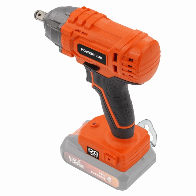 Aku rázový utahovák 1/2" 20V 180Nm (bez AKU) POWERPLUS POWDPO2100