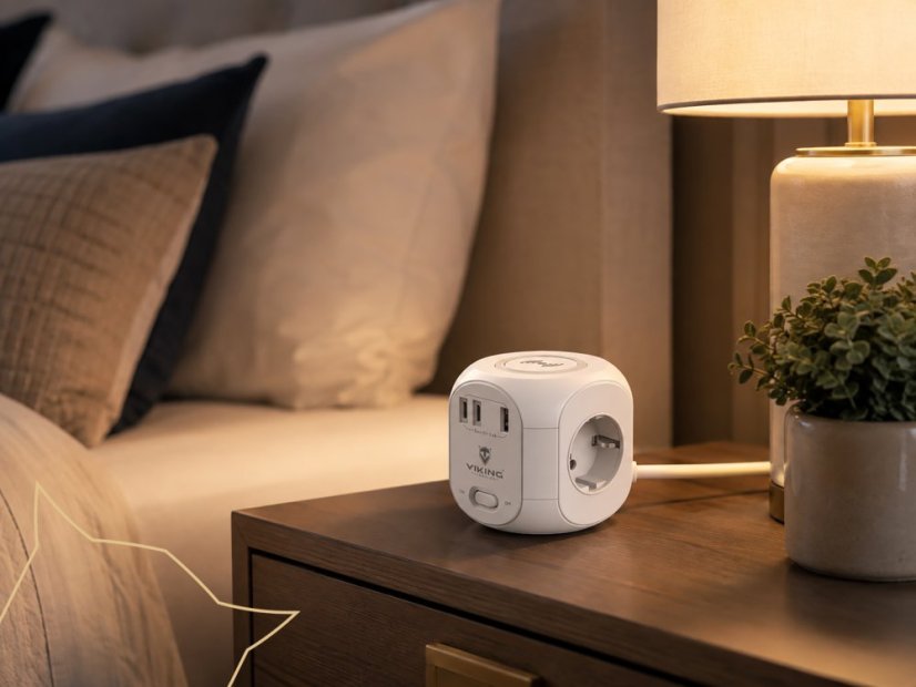 Síťový adaptér Viking AC Cube W33