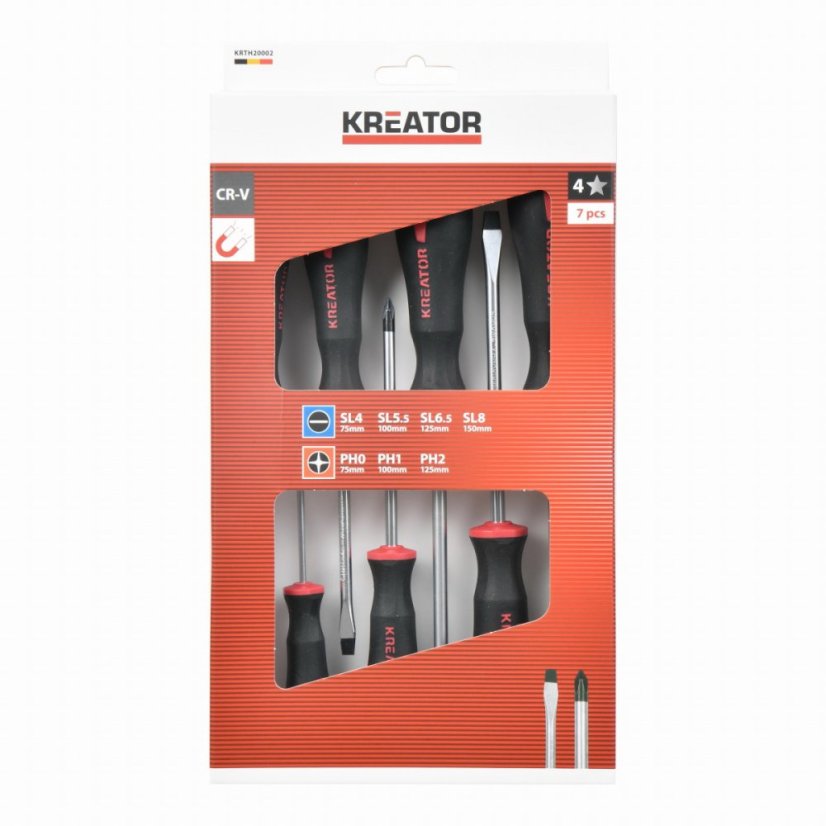Sada šroubováků 7ks SL/PH KREATOR KRTH20002
