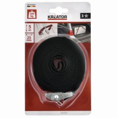 Upínací popruh se sponou 100kg / 5m KREATOR KRTH40801