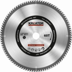 Pilový kotouč na dřevo 315mm, 60T KREATOR KRT020432