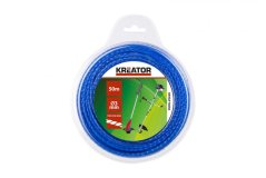 Struna kroucená 3 mm x 50 m KREATOR KRTGTT3050