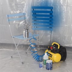 Zakrývací folie, plachta 2x6m 0,1mm KREATOR KRT663001