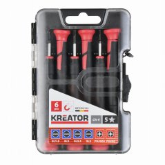 Sada precizních šroubováků SL/PH - HIGH QUALITY KREATOR KRTH22104