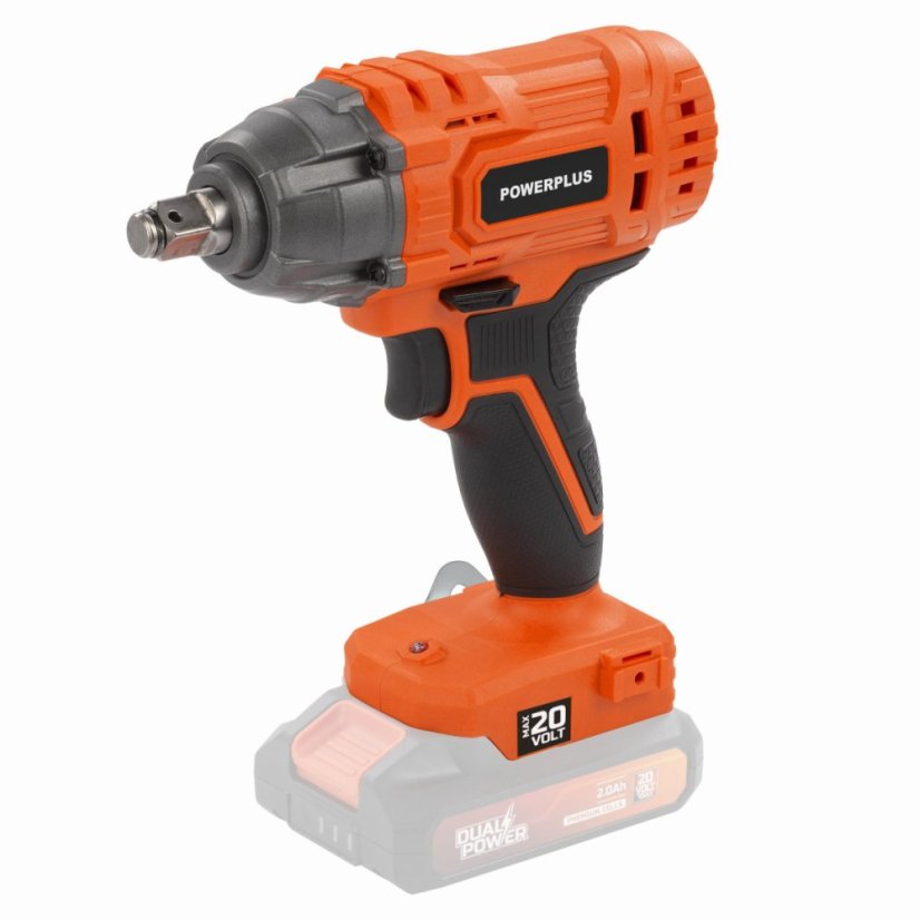 Aku rázový uťahovák 1/2" 20V 180Nm (bez AKU) POWERPLUS POWDPO2100