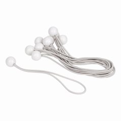 Upínací gumy s kuličkou 4mm, 25cm 10ks KREATOR KRTH40906