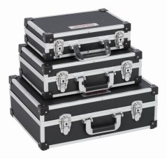 Hliníkový kufr 3 IN 1 černý KREATOR KRT640401B