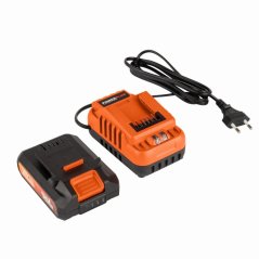 Nabíječka 20V/40V 2.0A  plus  Baterie 20V LI-ION 2,0Ah POWERPLUS POWDP90620