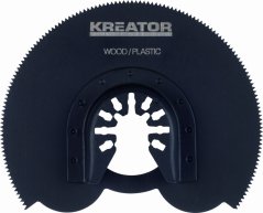 Segmentový řezný kotouč 90 x 1,4 mm dřevo, plast KREATOR KRT990020