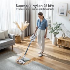 Akumulátorový tyčový vysavač o TEENDOW V08PRO