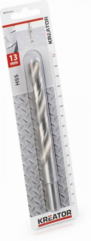 HSS vrták do kovu 13x151 mm KREATOR KRT010124