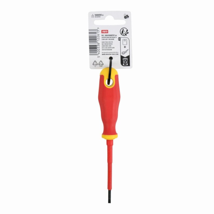 Šroubovák VDE SL 3 x 75 mm KREATOR KRTH20402