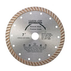 Diamantový kotouč celoobvodový 180 x 22,23 x 12mm LT LASER-CUT L00119