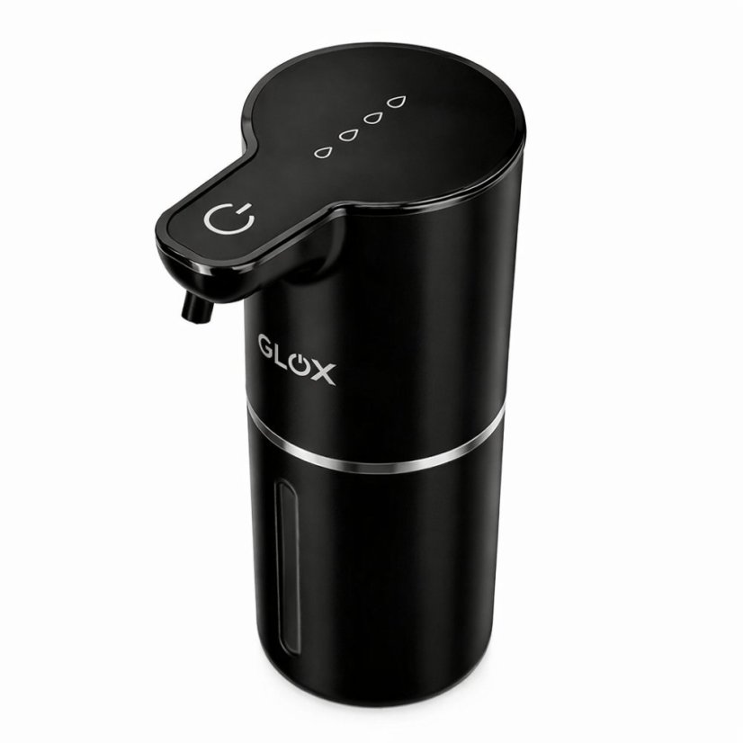Bezdotykový dávkovač mýdla černý GLOX GM1B