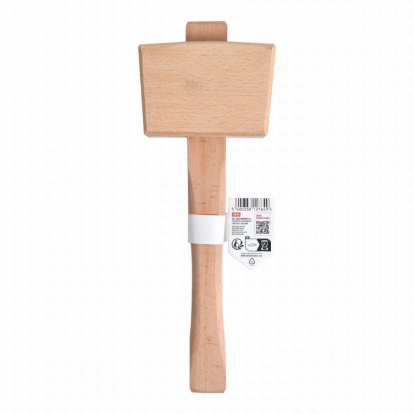 Dřevěná palice pro truhláře 500 g KREATOR KRTH90805