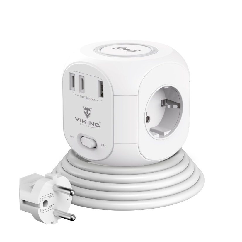 Síťový adaptér Viking AC Cube W33