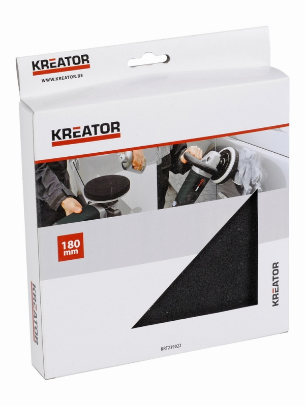 Molitanový leštící disk 180 mm  KREATOR KRT239022
