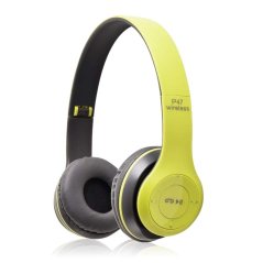 Bezdrátová sluchátka P47 - Zelená P47Y