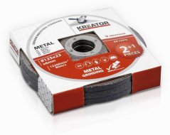 Brusný kotouč Ocel 125x6,0mm 2 plus 1 (3ks) KREATOR KRT070320