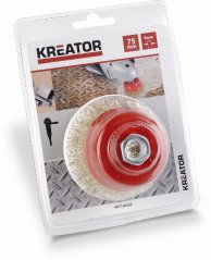 Brusný měděný kartáč M14 75mm KREATOR KRT150202