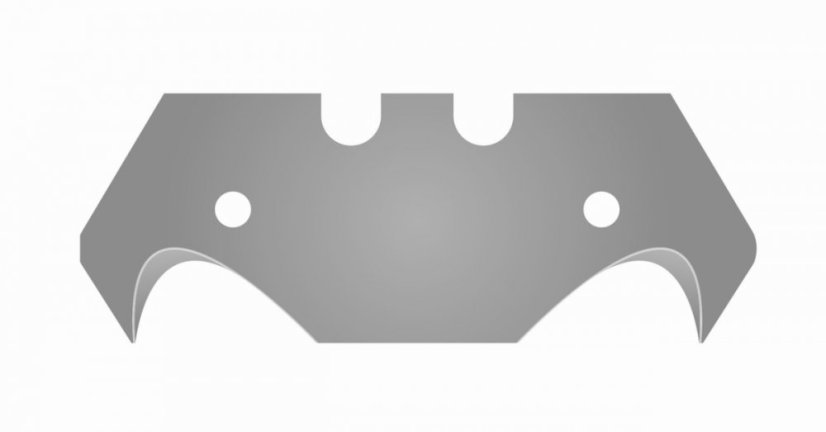 Náhradní nože zahnuté 10ks KREATOR KRT000401