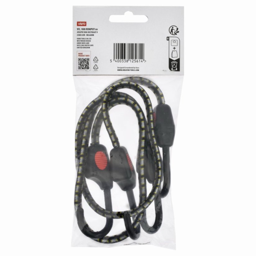 Upínací gumy 8mm, 60cm 2ks HIGH QUALITY KREATOR KRTH40903