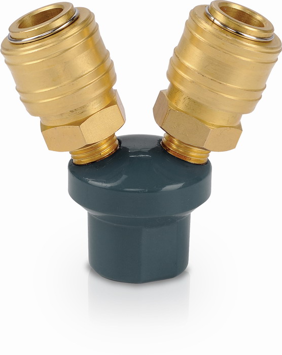 Y-spojka 1/4" POWERPLUS POWAIR0257