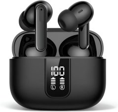 Sluchátka Bluetooth s potlačením hluku - černá GLOX MFair45B