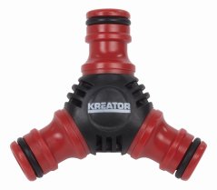 Spojka na tři hadice Y KREATOR KRTGR6015