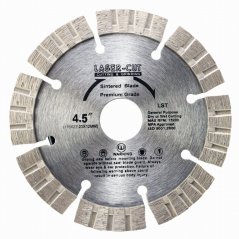 Diamantový kotouč segmentový 115 x 22,23 x 12mm LST LASER-CUT L00111