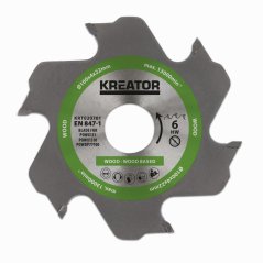 Pilový kotouč pro lamelovací frézky 100mm 6T KREATOR KRT020701