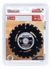 Pilový kotouč pro ponorné pily 120mm, 24T KREATOR KRT020306