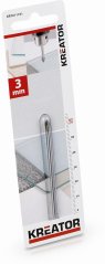 Vrták do obkladů, dlaždic a skla 3 x 62 mm KREATOR KRT011101