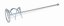 Míchací metla 136mm Gal. M14 KREATOR KRT050006