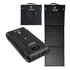 Set powerbanka Viking VIDAR II a solární panel Viking L60 PD